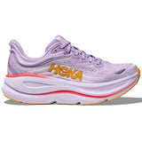 Hoka Bondi 9 Women's Running Shoes, Aster Flower/Starlight Glow