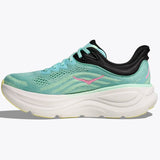 Hoka Bondi 9 Women's Running Shoes, Blue Spark/Mint Fluorite