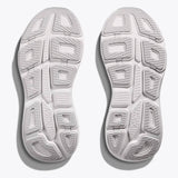 Hoka Bondi 9 Women's Running Shoes, Cosmic Grey/White