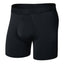 Saxx Smooth Flex Light Compression Boxer Briefs, Black