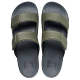 Reef Men's Cushion Tradewind, Grey/Olive