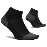 Feetures Elite Max Cushion Low Cut, Black