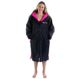 Dryrobe Advance Long Sleeve, Black Pink