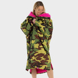 Dryrobe Advance Long Sleeve, Camo Pink