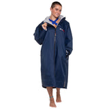 Dryrobe Advance Long Sleeve, Navy Grey