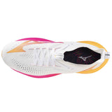 Mizuno Neo Vista 2 Running Shoes, White/White/Pink Tetra