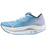 Mizuno WaveRebellion Flash 2 Women's Running Shoes, River Blue/Blue Wing Teal/White