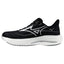 Mizuno Wave Rider 29 Women's Running Shoes, Black Sand/White/Black