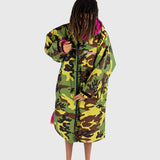 Dryrobe Advance Long Sleeve, Camo Pink