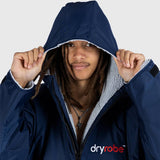 Dryrobe Advance Long Sleeve, Navy Grey