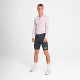 Saysky Houndstooth Combat+ Short Tights 9", Blue AOP