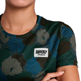 Saysky WMNS Flower Combat T-Shirt, Flower Camo