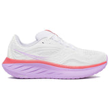 Saucony Ride 18 Women's Running Shoes, White/Coral