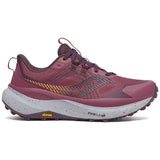 Saucony Xodus Ultra 4 Women's Trail Running Shoes, Terra/Wine
