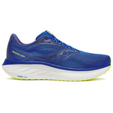 Saucony Ride 18 Men's Running Shoes, Lapis/Citron