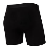 Saxx Ultra Super Soft Boxer Briefs, Black/Black