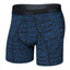 Saxx Kinetic Light-Compression Mesh Boxer Briefs, Maze Camo/Navy Dawn
