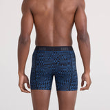 Saxx Kinetic Light-Compression Mesh Boxer Briefs, Maze Camo/Navy Dawn
