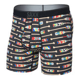 Saxx Quest Quick-Dry Mesh Boxer Briefs, Oartiz/Black