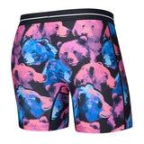 Saxx Volt Breathable Mesh Boxer Briefs, Beartasic/Multi