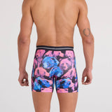 Saxx Volt Breathable Mesh Boxer Briefs, Beartasic/Multi