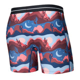 Saxx Volt Breathable Mesh Boxer Briefs, Canyon Daze/Red Clay