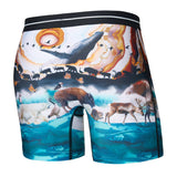 Saxx Volt Breathable Mesh Boxer Briefs, Great Migration/Multi