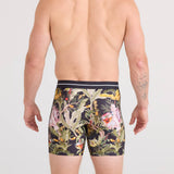 Saxx Volt Breathable Mesh Boxer Briefs, Jungle Juice/Black
