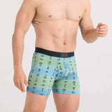 Saxx Quest Quick Dry Mesh 2-Pack Boxer Briefs, Camp Ombre/Black