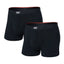 Saxx Vibe Soft Comfort 2-Pack Trunk, Black