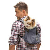K9 Sport Sack | Trainer Puppy  Small Dog Carrier, Grey