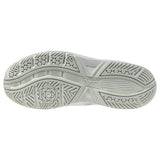 Mizuno Cyclone Speed 5 Jr Court Shoes, White/Black/Frozen Emerald