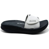 VELOUS Hoya Adjustable Slide, White/Black