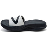 VELOUS Hoya Adjustable Slide, White/Black