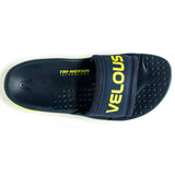VELOUS Laguna Slide, Navy/Neon Yellow