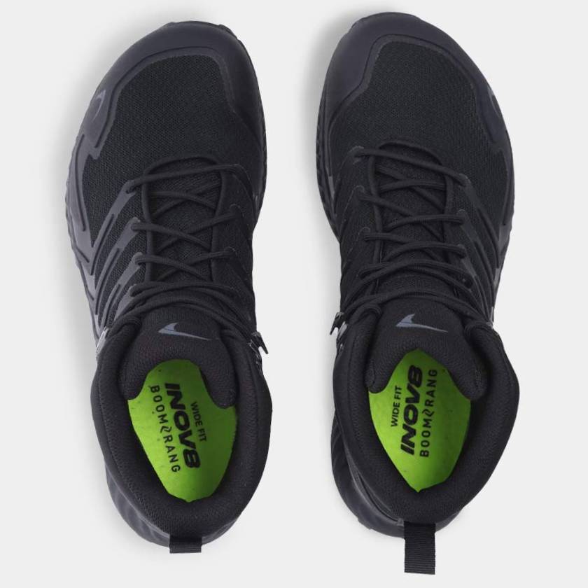 Inov-8 Roclite Mid GTX Men's Walking Boots, Black/Dark Grey