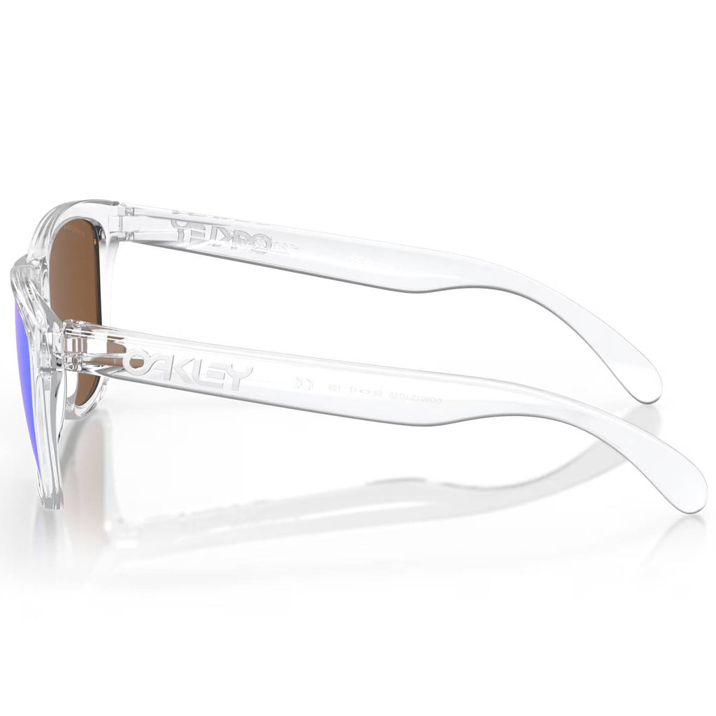 Oakley Frogskins™ Prizm Violet Lenses/Polished Clear Frame