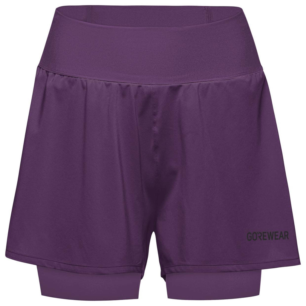 GOREWEAR Concurve 3" 2in1 Shorts Women, Purple Indigo
