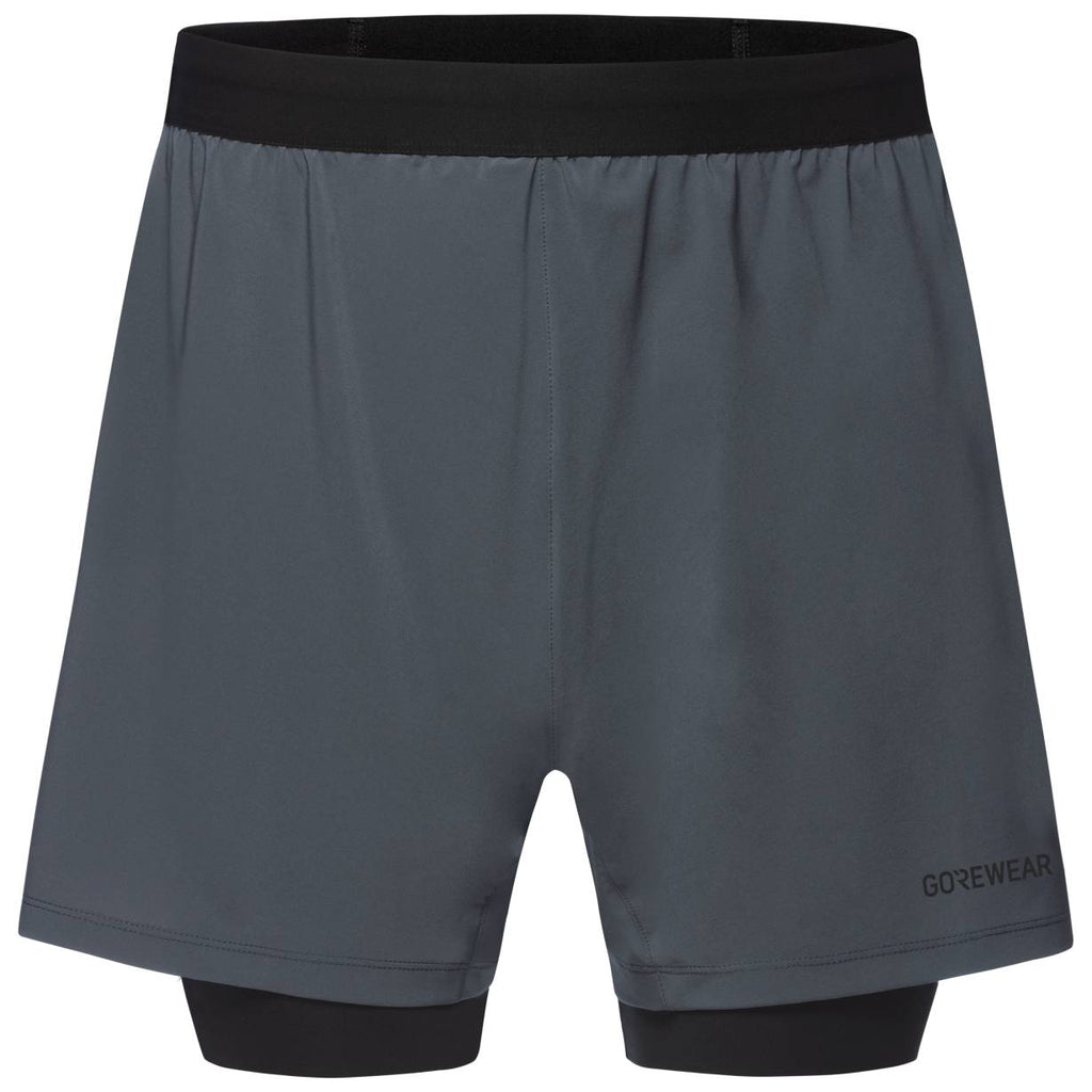 GOREWEAR Concurve 5" 2in1 Shorts Men, Lab Graphite/Black