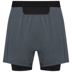 GOREWEAR Concurve 5" 2in1 Shorts Men, Lab Graphite/Black