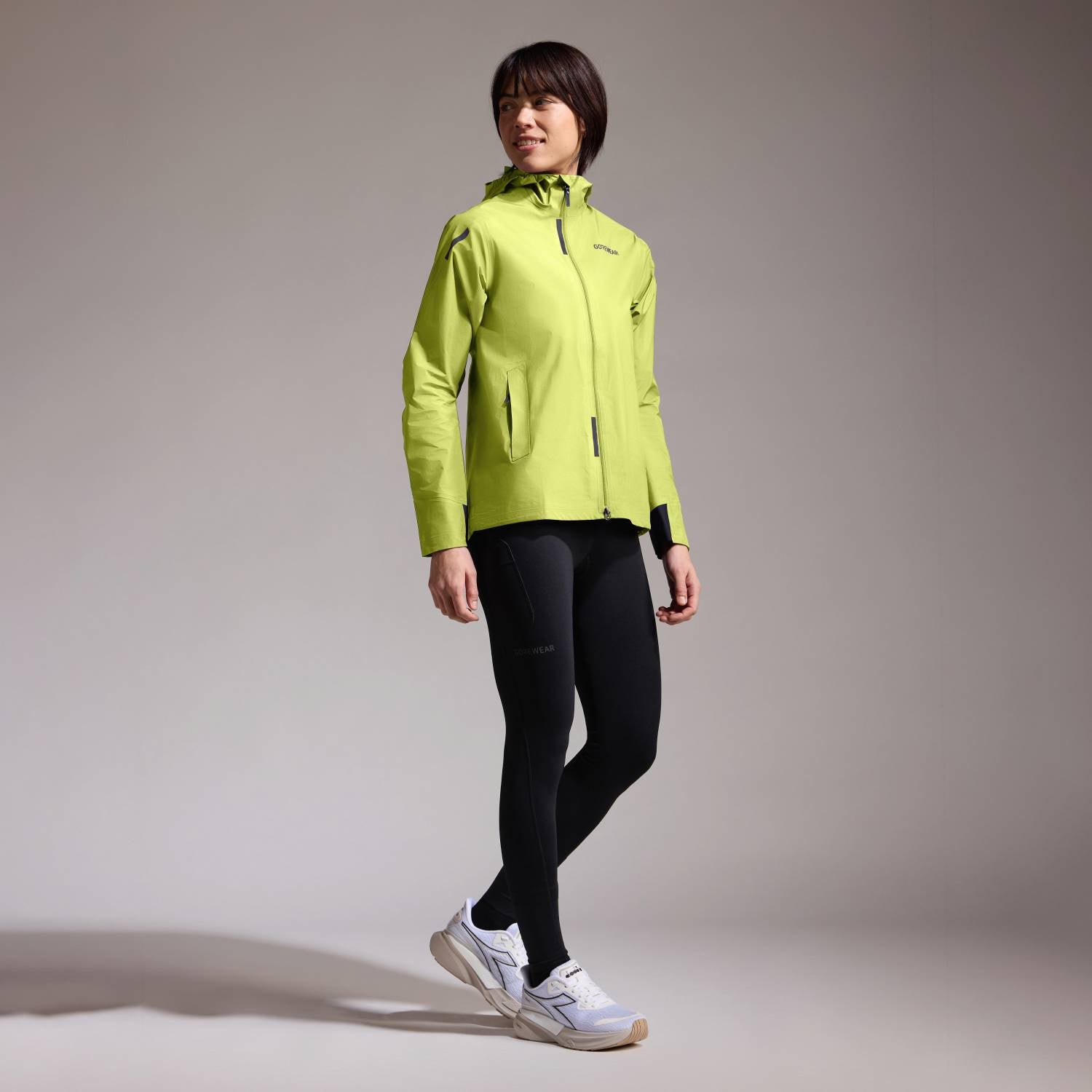 GOREWEAR Concurve Gore-Tex Jacket Women, Lime Yellow