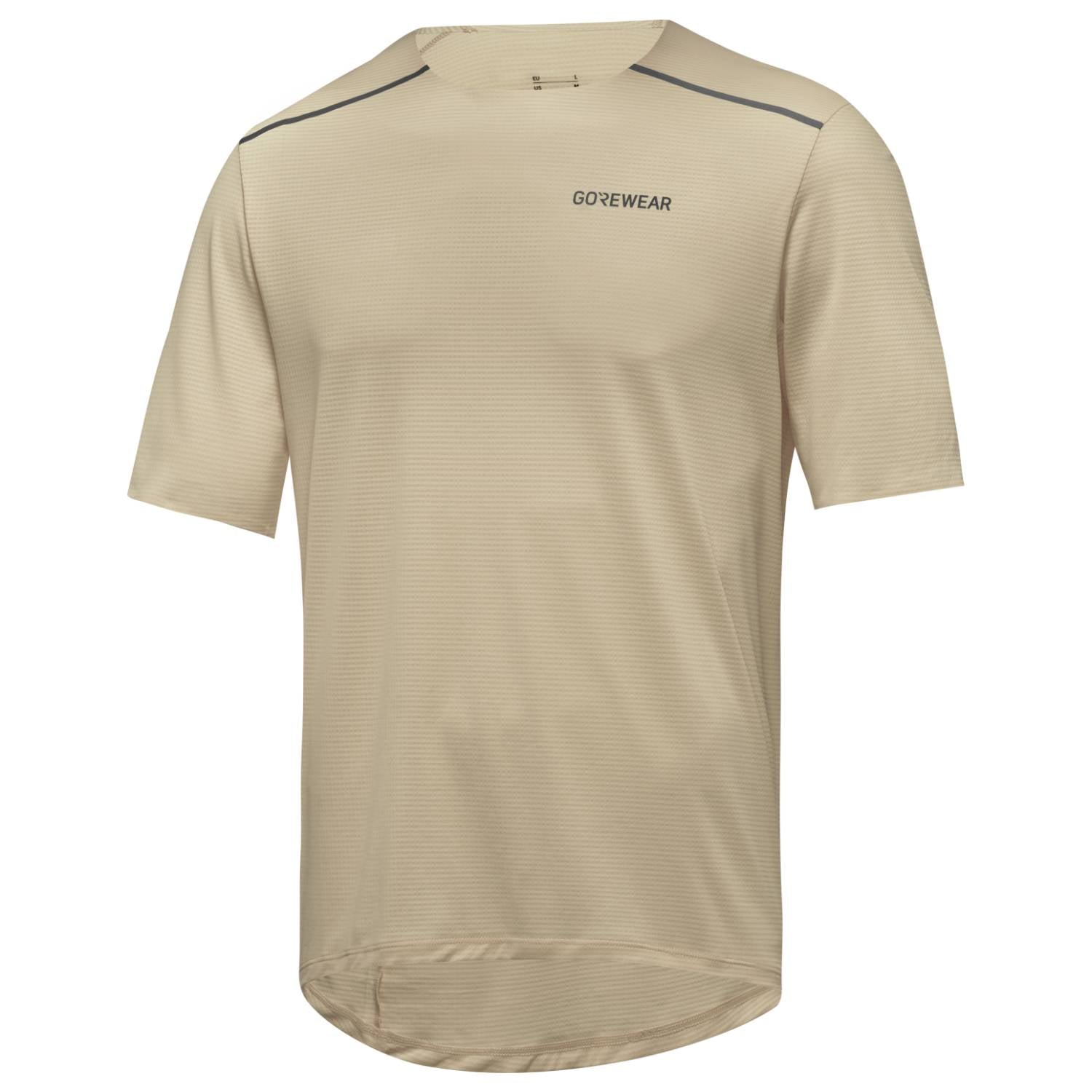 GOREWEAR Contest 2.0 Tee Mens, Tech Beige