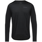 GOREWEAR Contest 2.0 Long Sleeve Tee Mens, Black