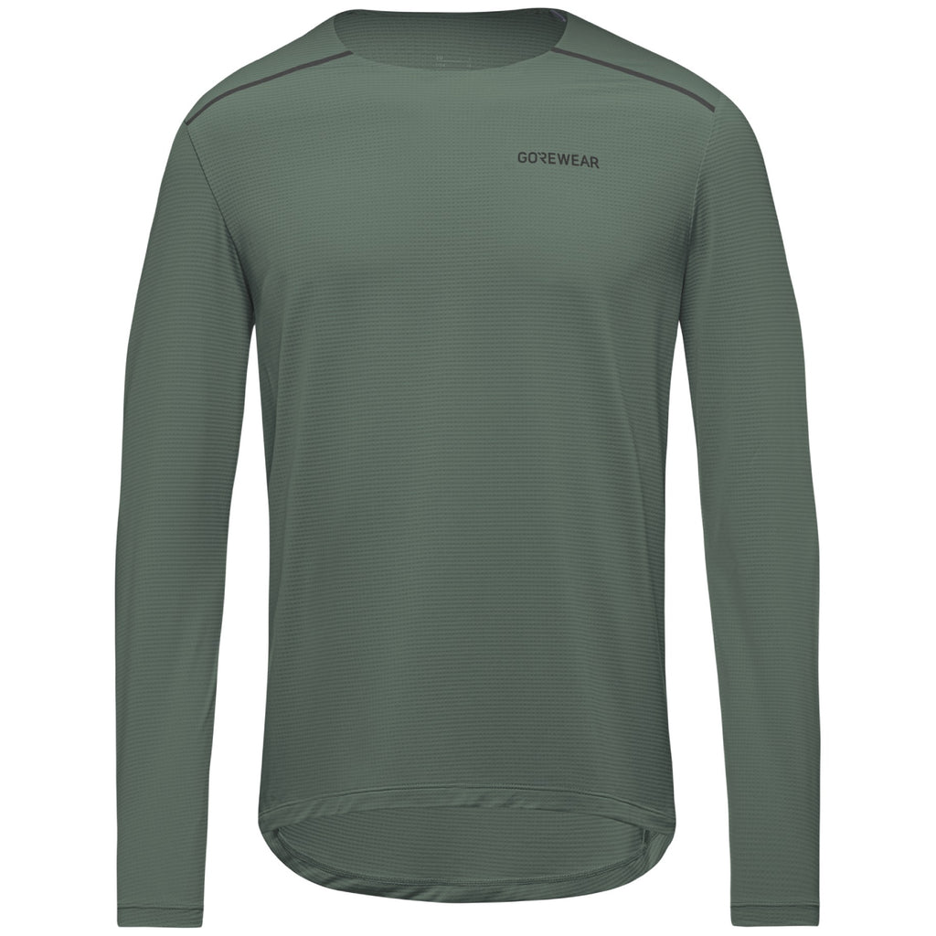 GOREWEAR Contest 2.0 Long Sleeve Tee Mens, Slate Green