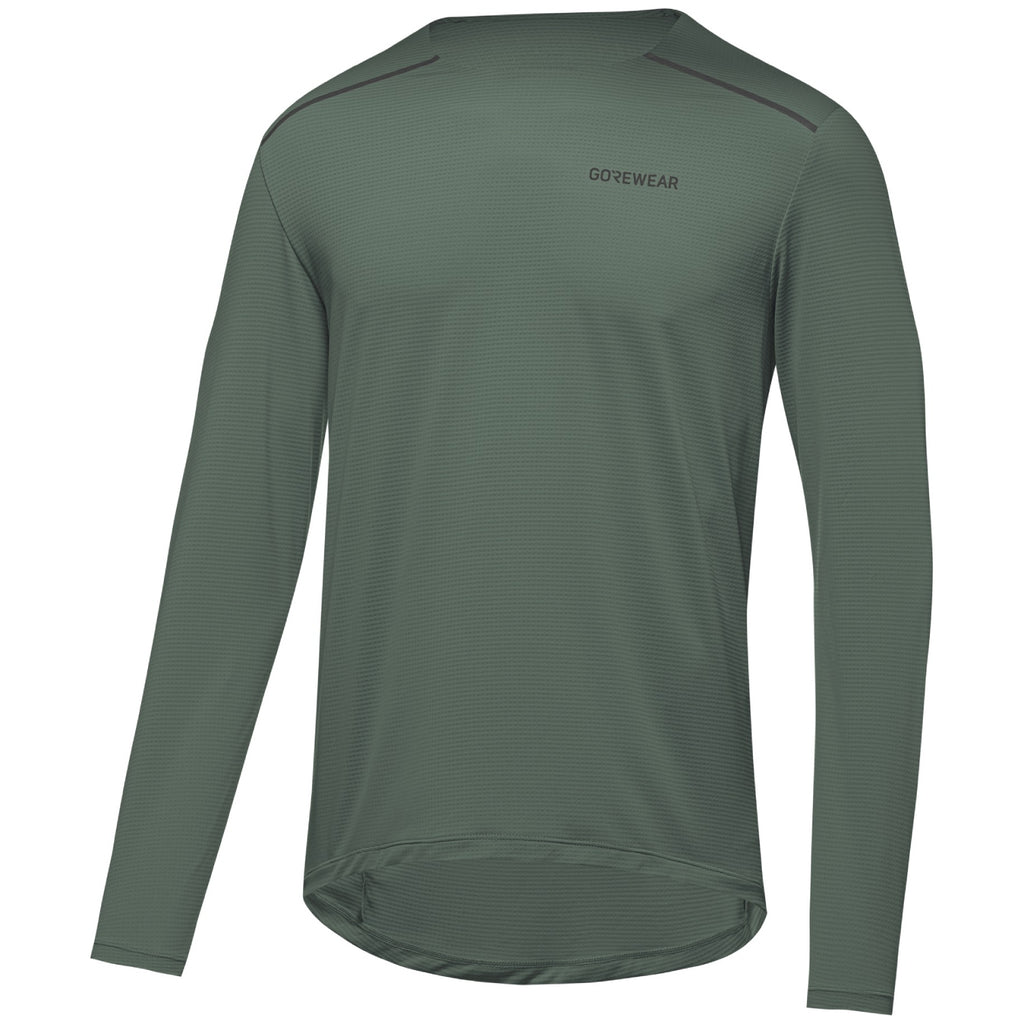 GOREWEAR Contest 2.0 Long Sleeve Tee Mens, Slate Green