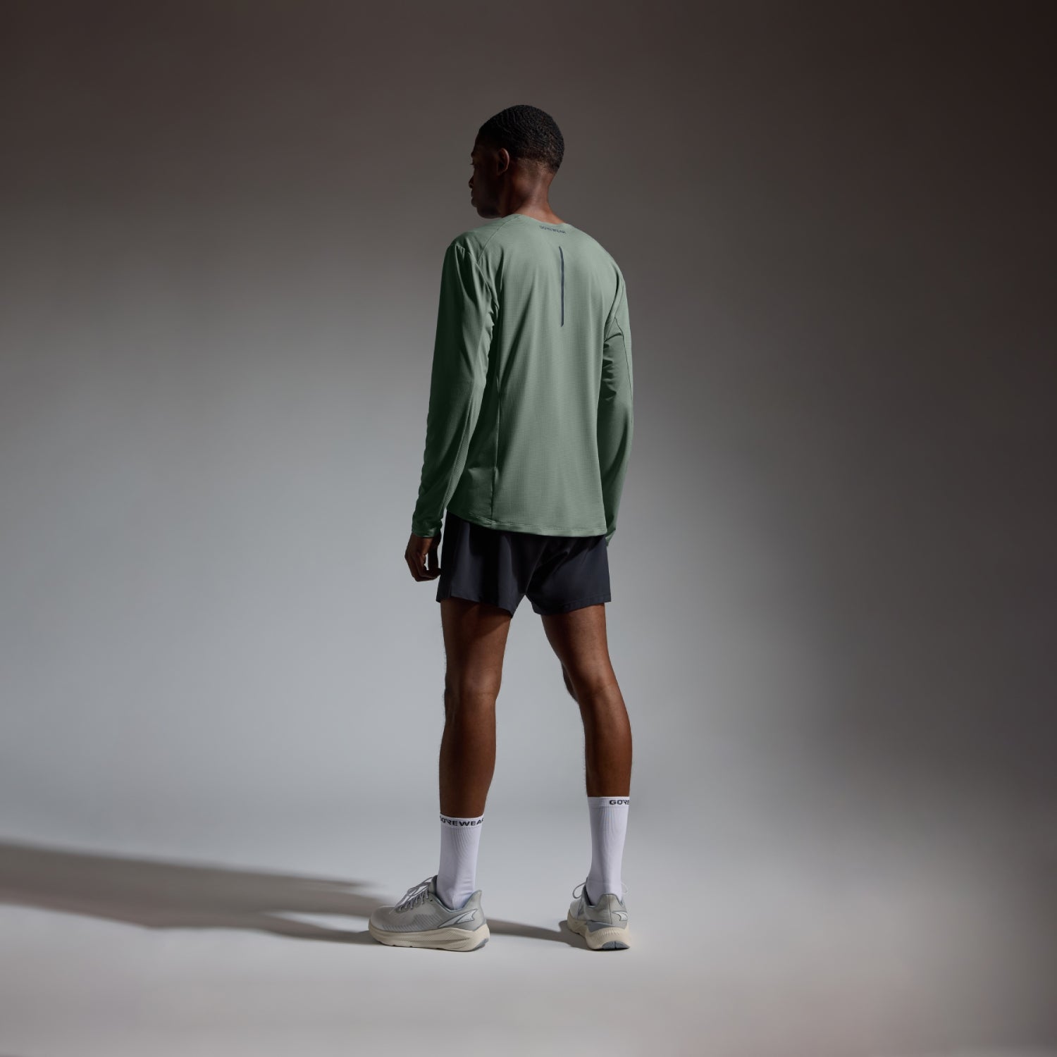 GOREWEAR Contest 2.0 Long Sleeve Tee Mens, Slate Green