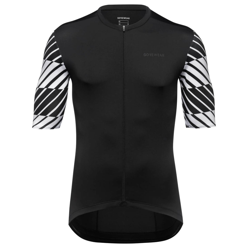 GOREWEAR Swiftride Optical Jersey Mens, Black/White