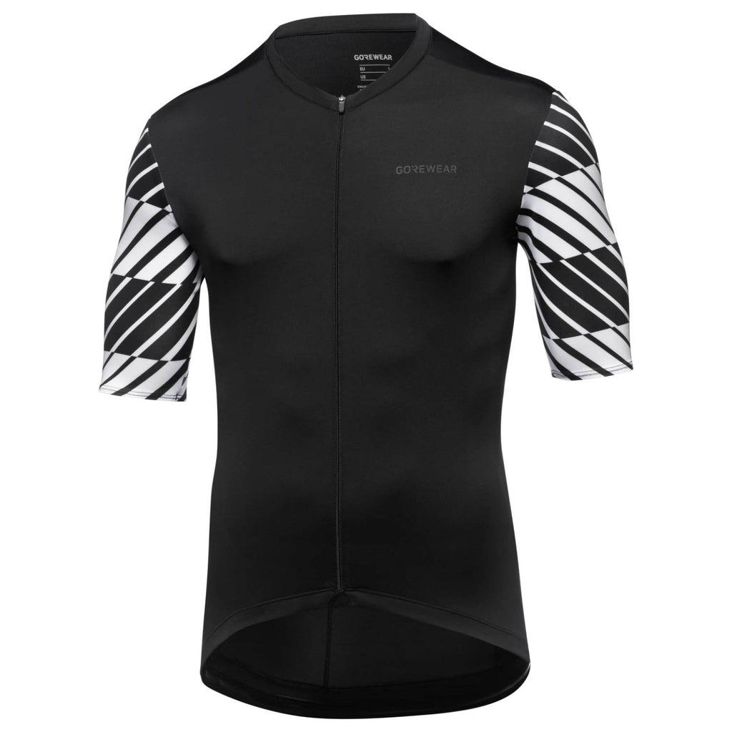 GOREWEAR Swiftride Optical Jersey Mens, Black/White
