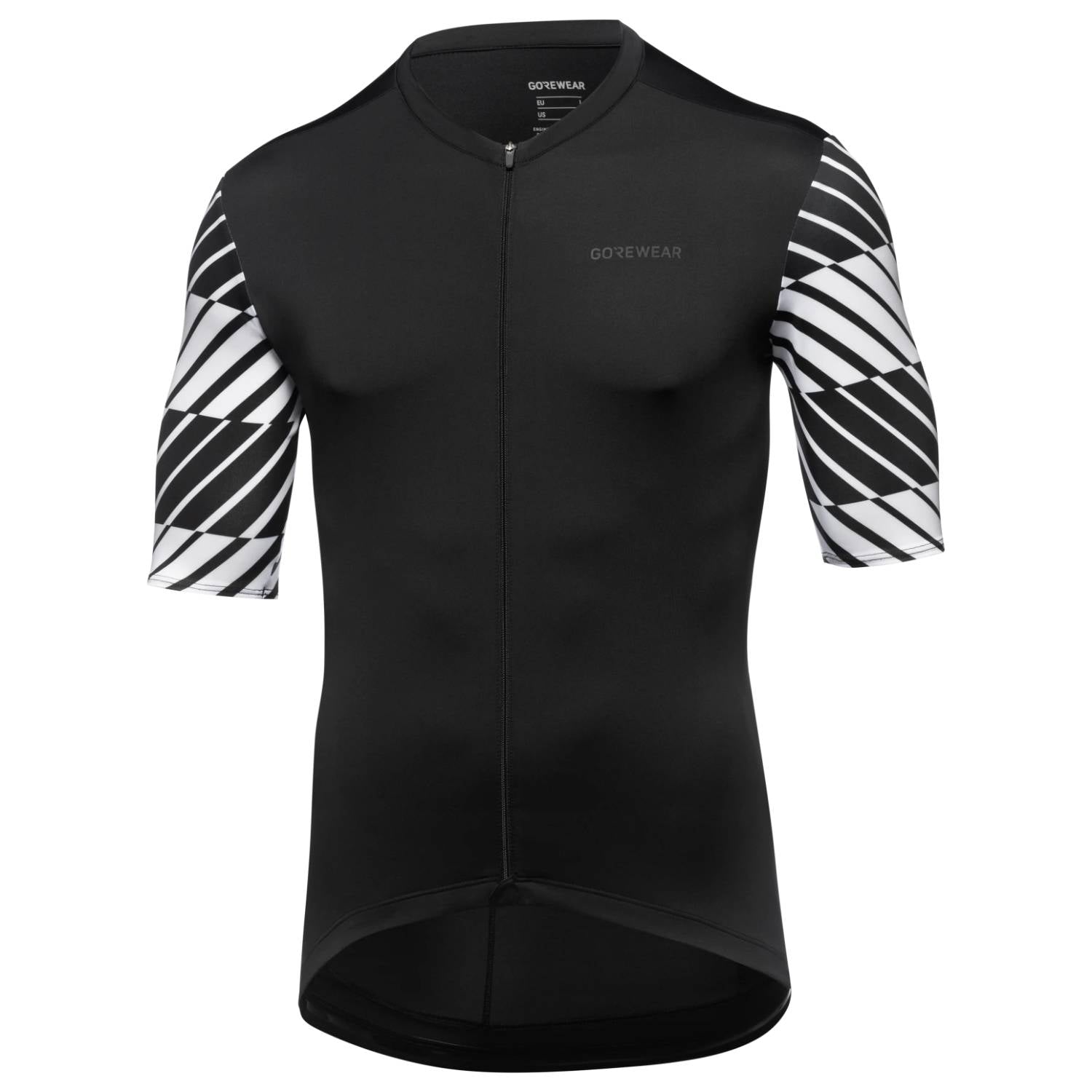 GOREWEAR Swiftride Optical Jersey Mens, Black/White