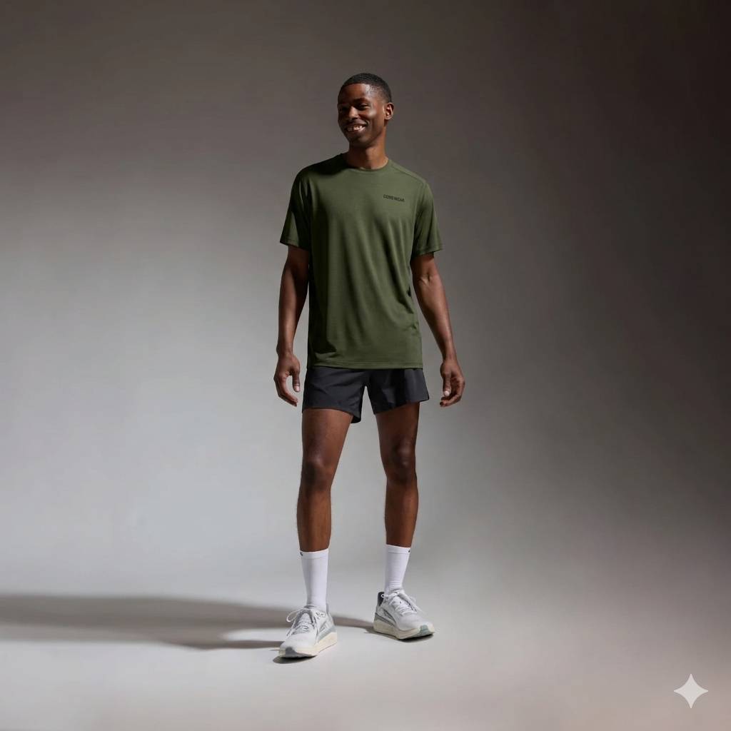 GOREWEAR Everyday Tech Tee Men, Utility Green
